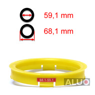 Hub centric - spigot rings 68,1 - 59,1 mm ( 68.1 - 59.1 ) - free shipping