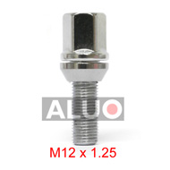These wobbly - floating bolts M 12x1,25 ( M 12 x 1,25 ) can adjust - modify PCD of your new aluminium wheels when the PCD of your car wheel hub is smaller or larger. Maximum possible correction is plus 2,3 mm or minus 2,3 mm. Free shipping.