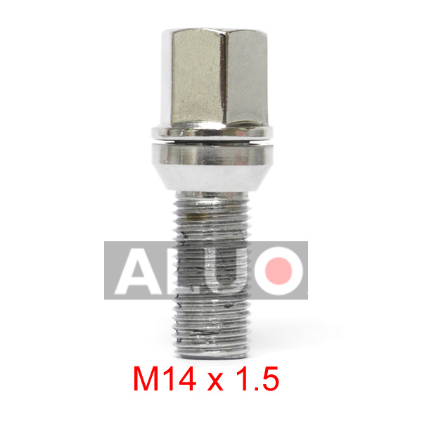 These wobbly - floating bolts M 14x1,5 ( M 14 x 1,5 ) can adjust - modify PCD of your new aluminium wheels when the PCD of your car wheel hub is smaller or larger. Maximum possible correction is plus 2,3 mm or minus 2,3 mm. Free shipping.