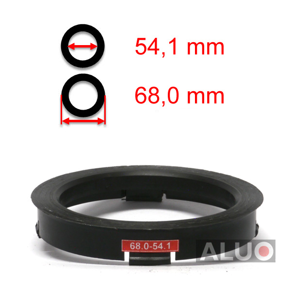 Hub centric - spigot rings 68,0 - 54,1 mm ( 68.0 - 54.1 ) - free shipping