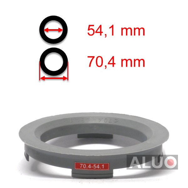 Hub centric - spigot rings 70,4 - 54,1 mm ( 70.4 - 54.1 ) - free shipping