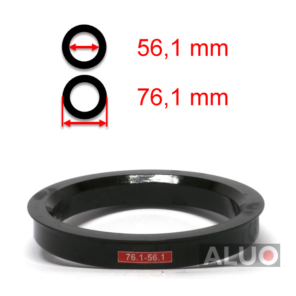 Hub centric - spigot rings 76,1 - 56,1 mm ( 76.1 - 56.1 ) - free shipping