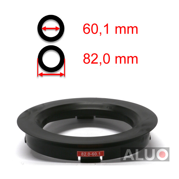 Hub centric - spigot rings 82,0 - 60,1 mm ( 82.0 - 60.1 ) - free shipping
