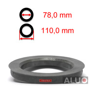 100,0 to 78,0 free shippin 78.0 mm SET OF 4 RINGS HUB CENTRIC RINGS 100.0 mm 