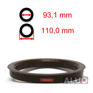 Hub centric - spigot rings 110,0 - 93,1 mm ( 110.0 - 93.1 ) - free shipping