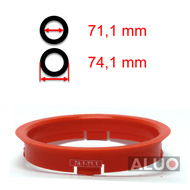 Hub centric - spigot rings 74,1 - 71,1 mm ( 74.1 - 71.1 ) - free shipping
